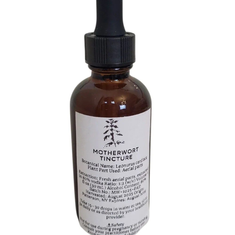 Motherwort Tincture | Herbal Extract | 2oz Glass Bottle